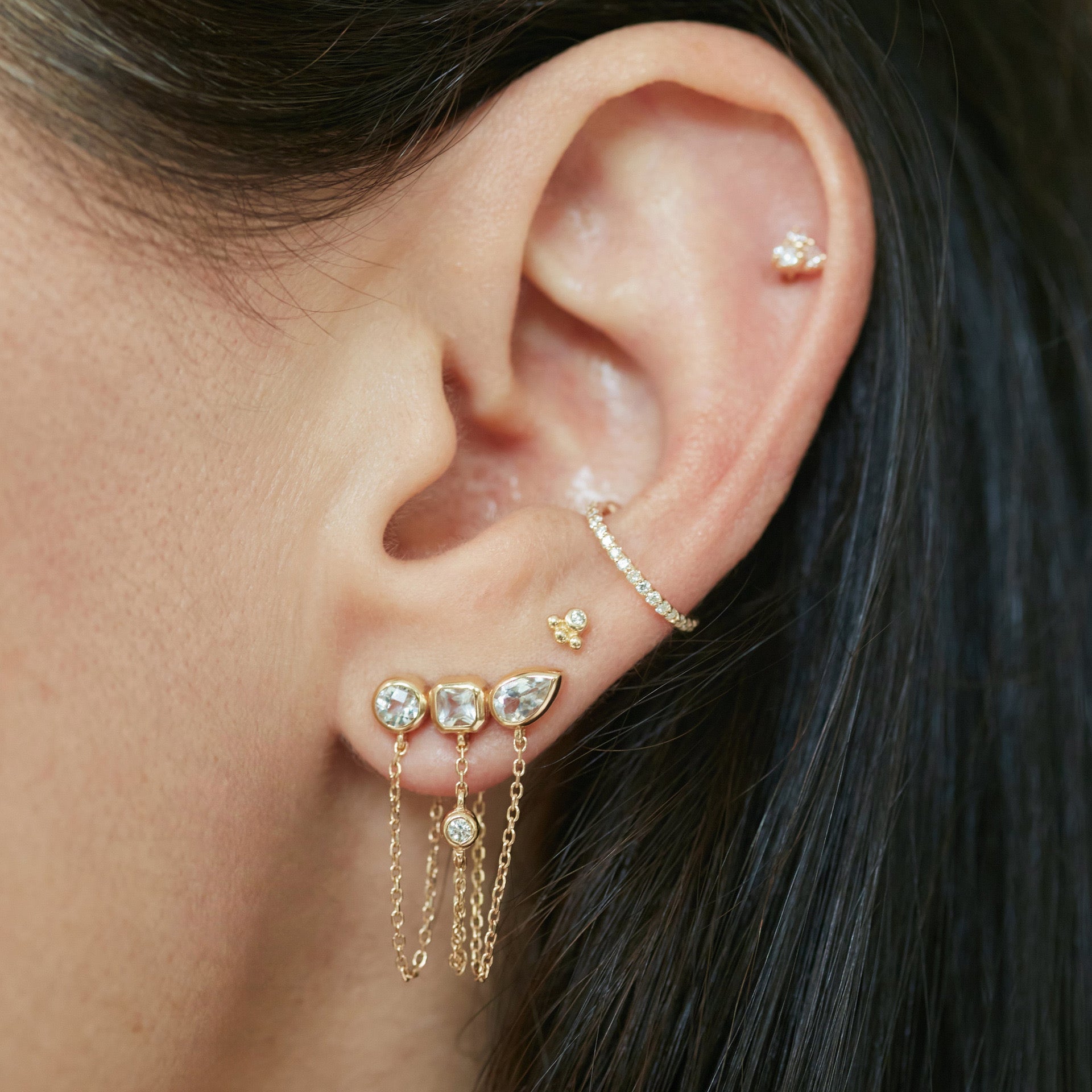 Drip Gem Earrings