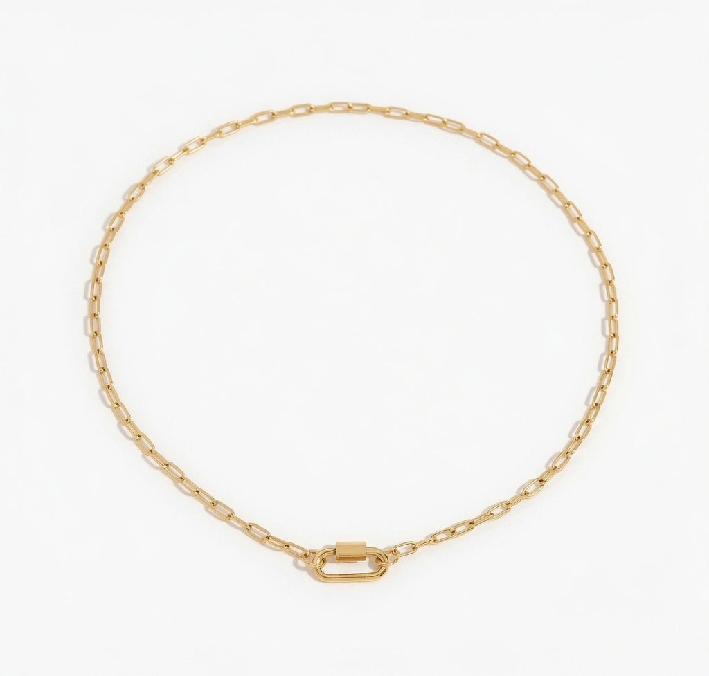 Gold Lock Choker