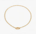 Gold Lock Choker