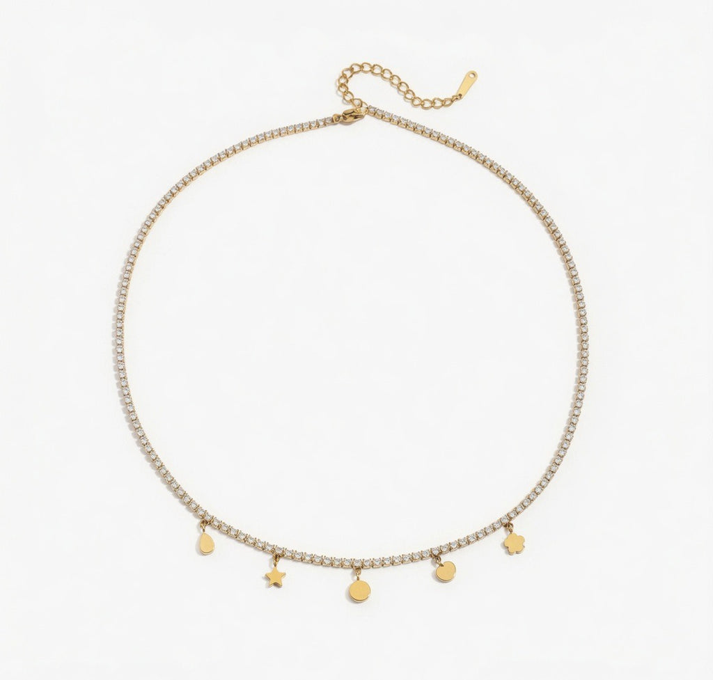 Tennis Pendant Necklace