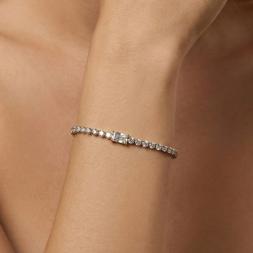 Gem Tennis Bracelet