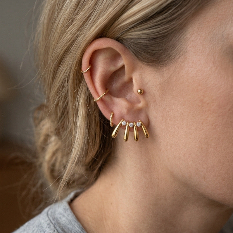 Crown Earrings