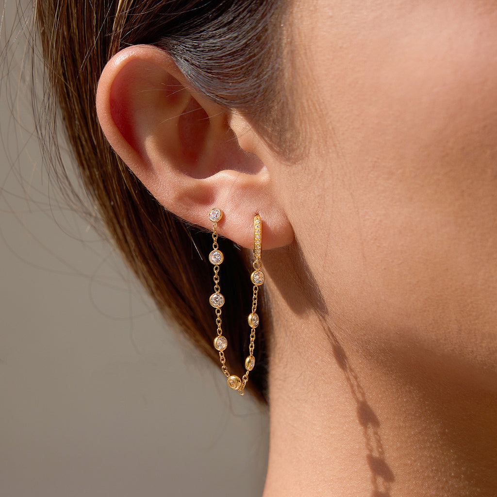 Gem Climber Earrings
