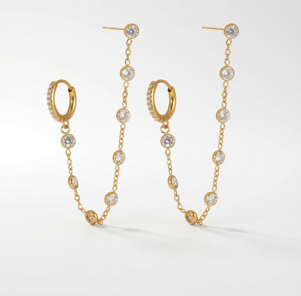 Gem Climber Earrings