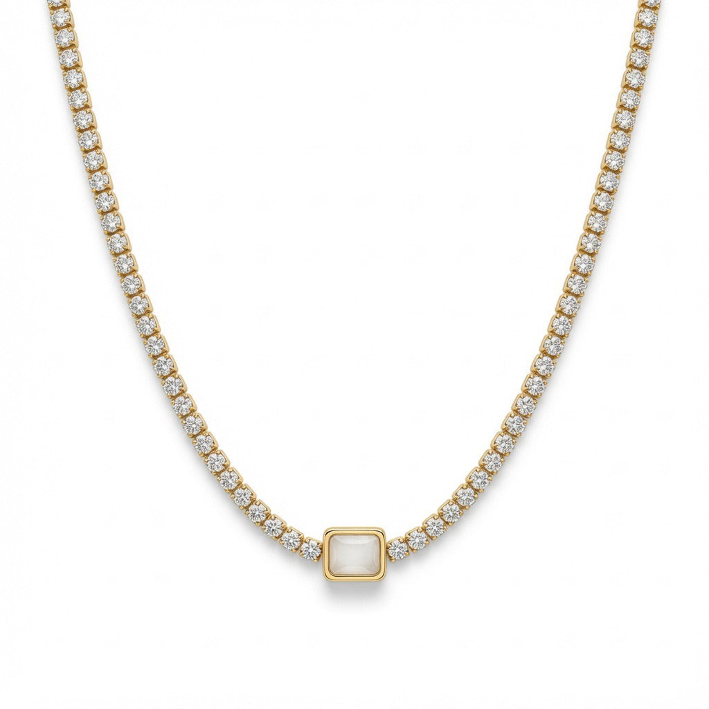 Lux Tennis Necklace
