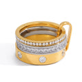 Golden Buckle Ring