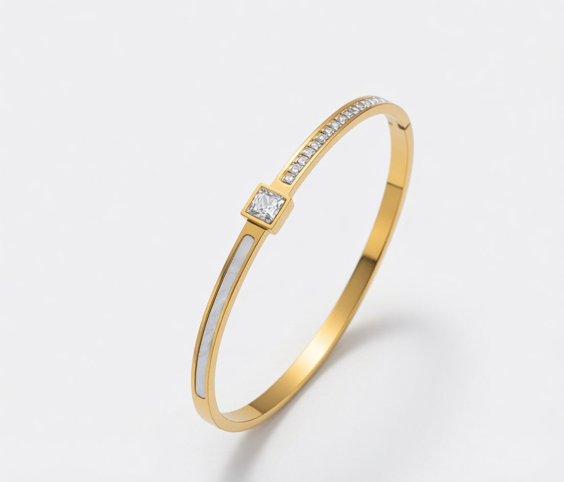 Aurelia Gem Bangle