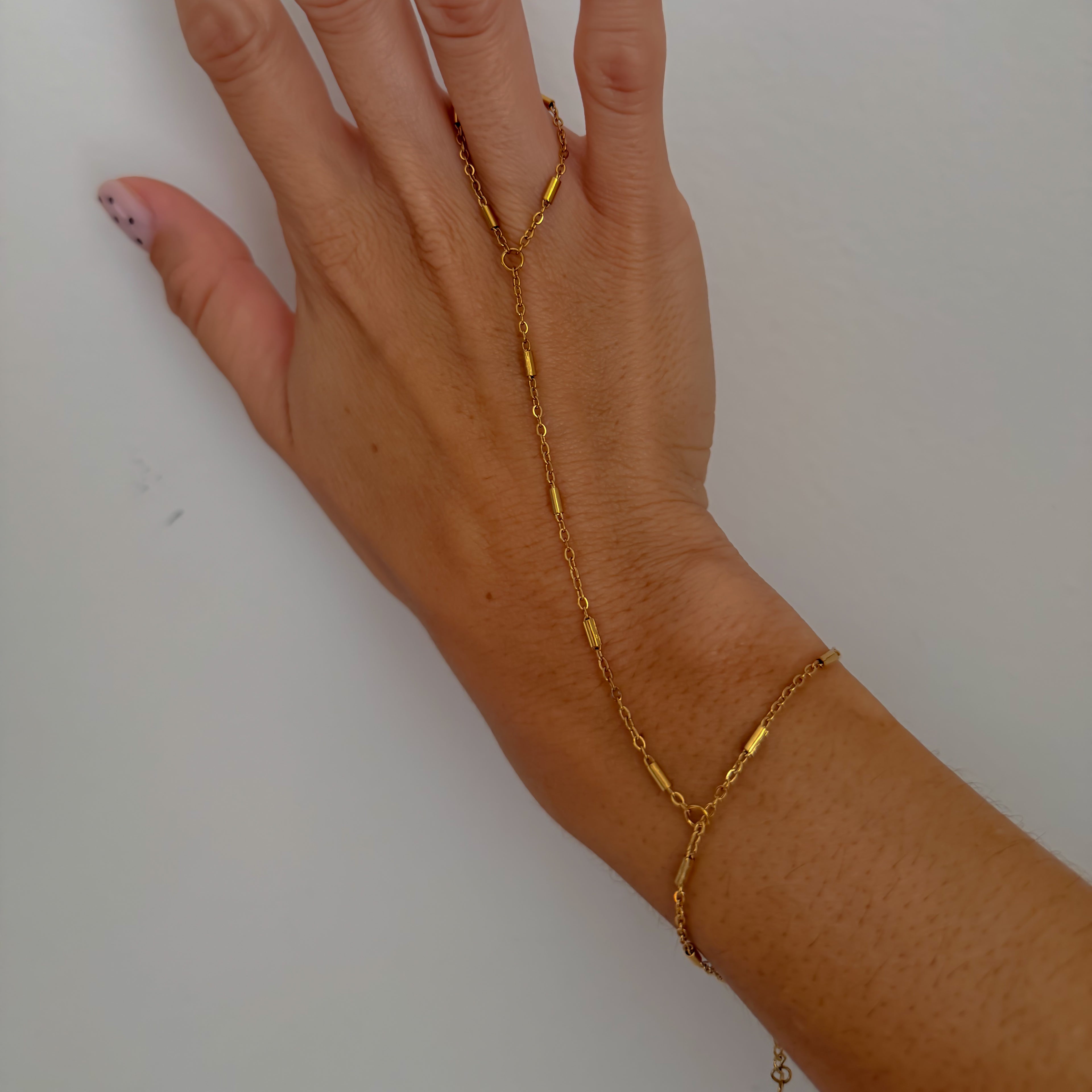 Tube hand chain