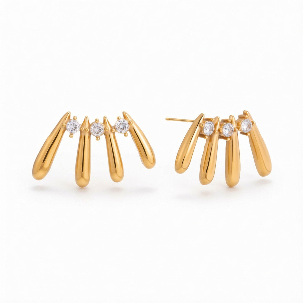 Crown Earrings