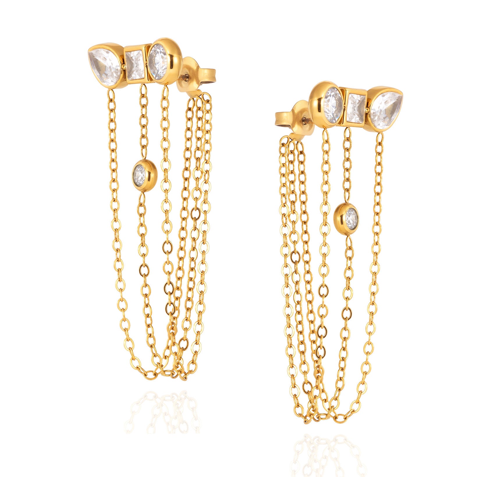 Drip Gem Earrings