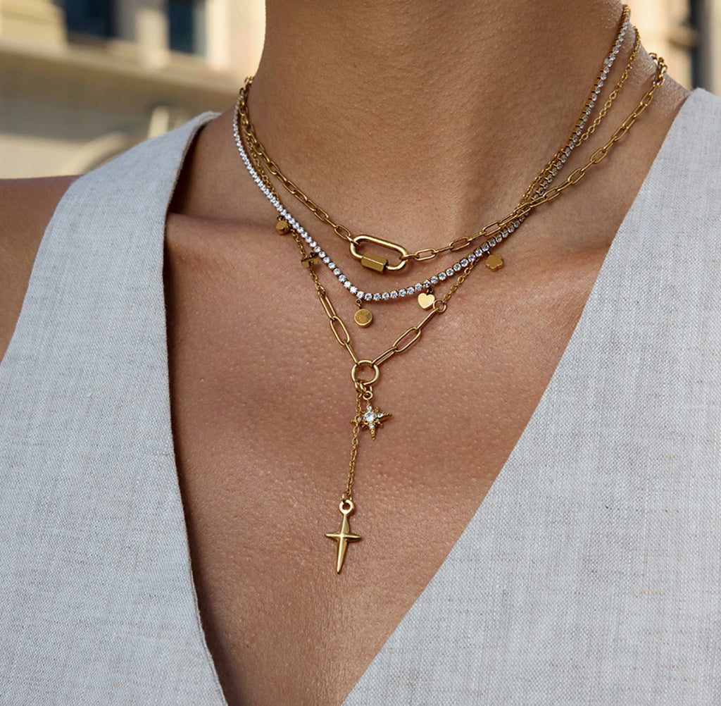 Tennis Pendant Necklace