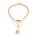 Shell Three Layers Necklace