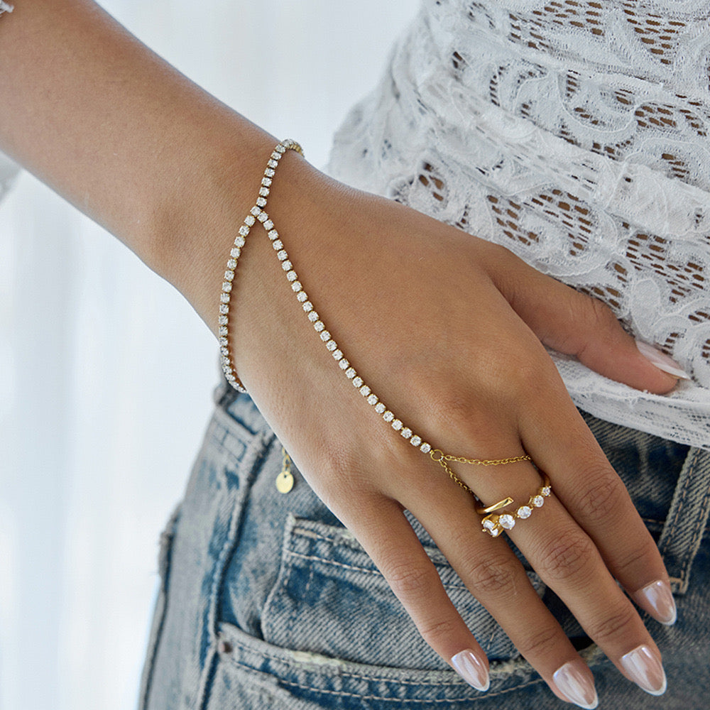 Classic Tennis Hand Chain