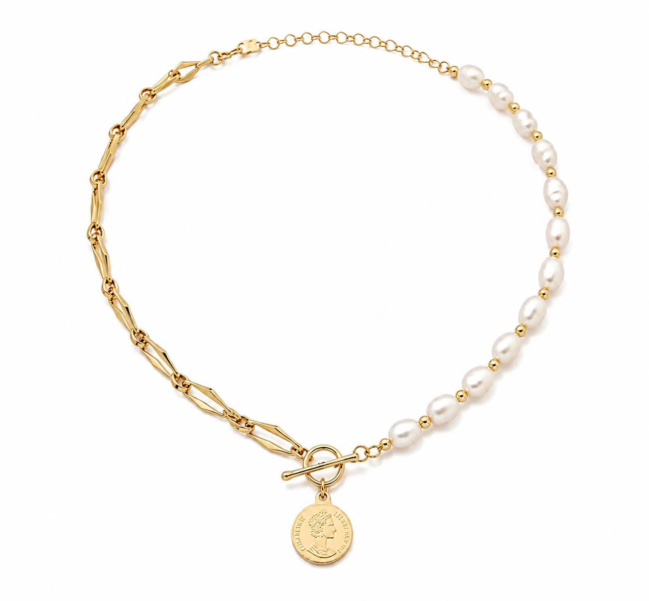 Perla Coin Necklace