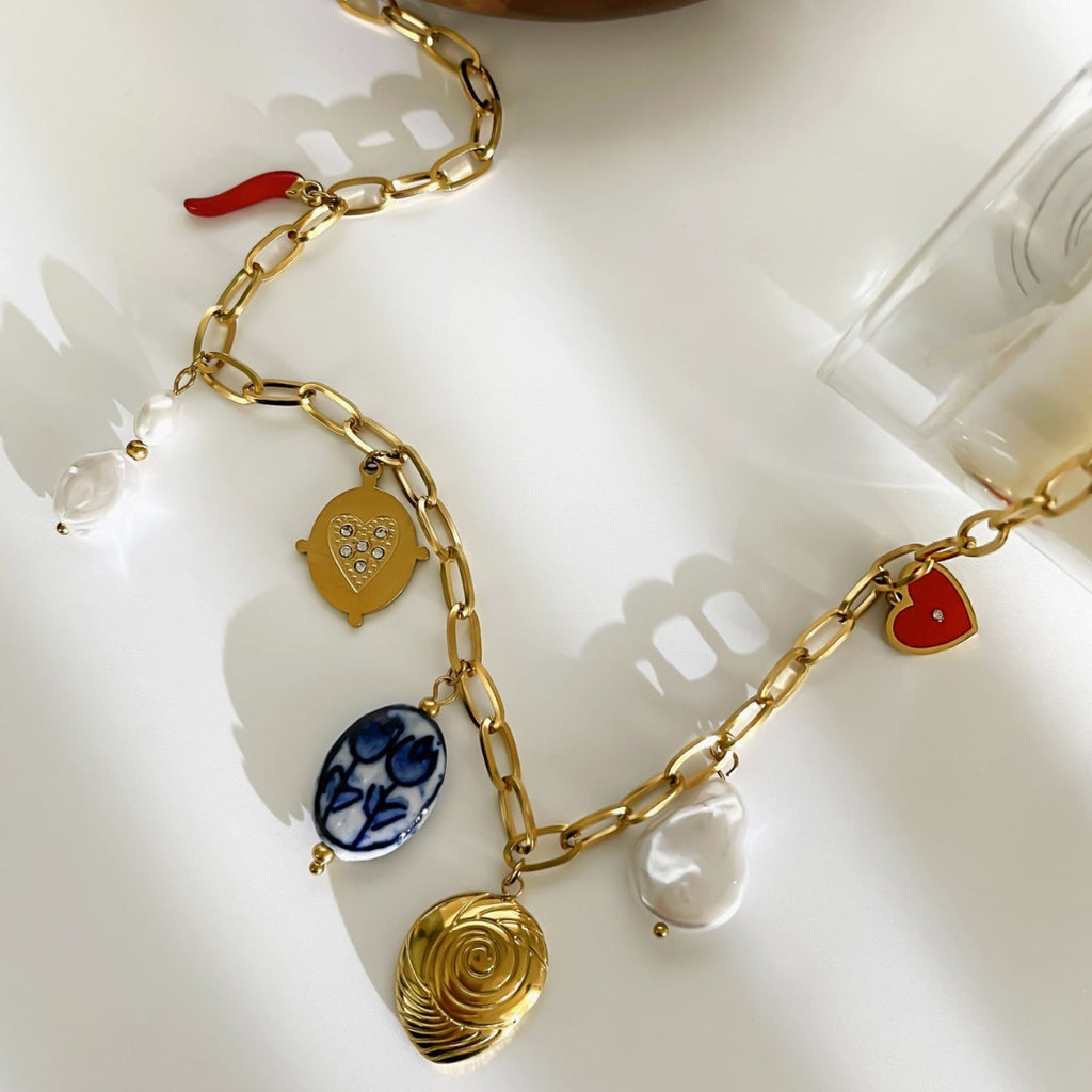 Amalfi Charm Necklace