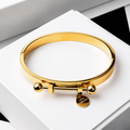 Rivet Bangle Bracelet