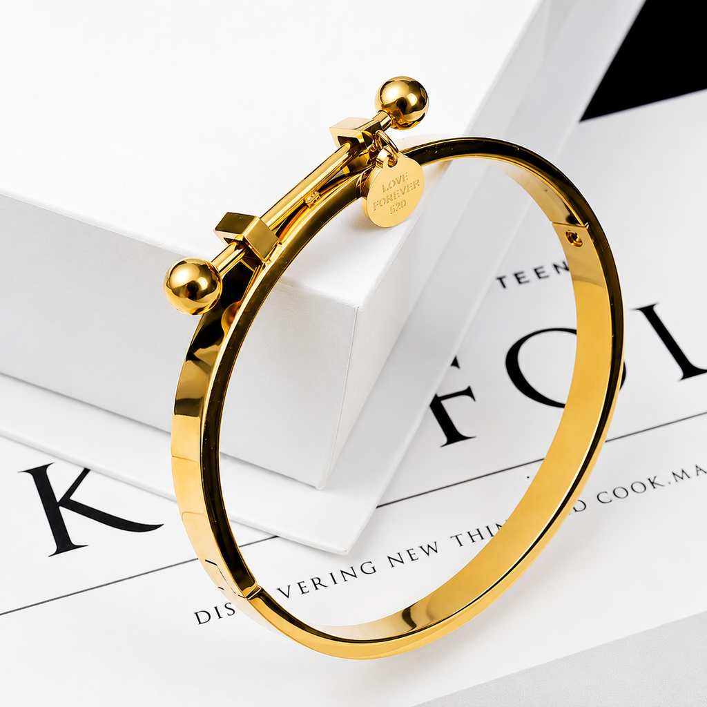 Rivet Bangle Bracelet