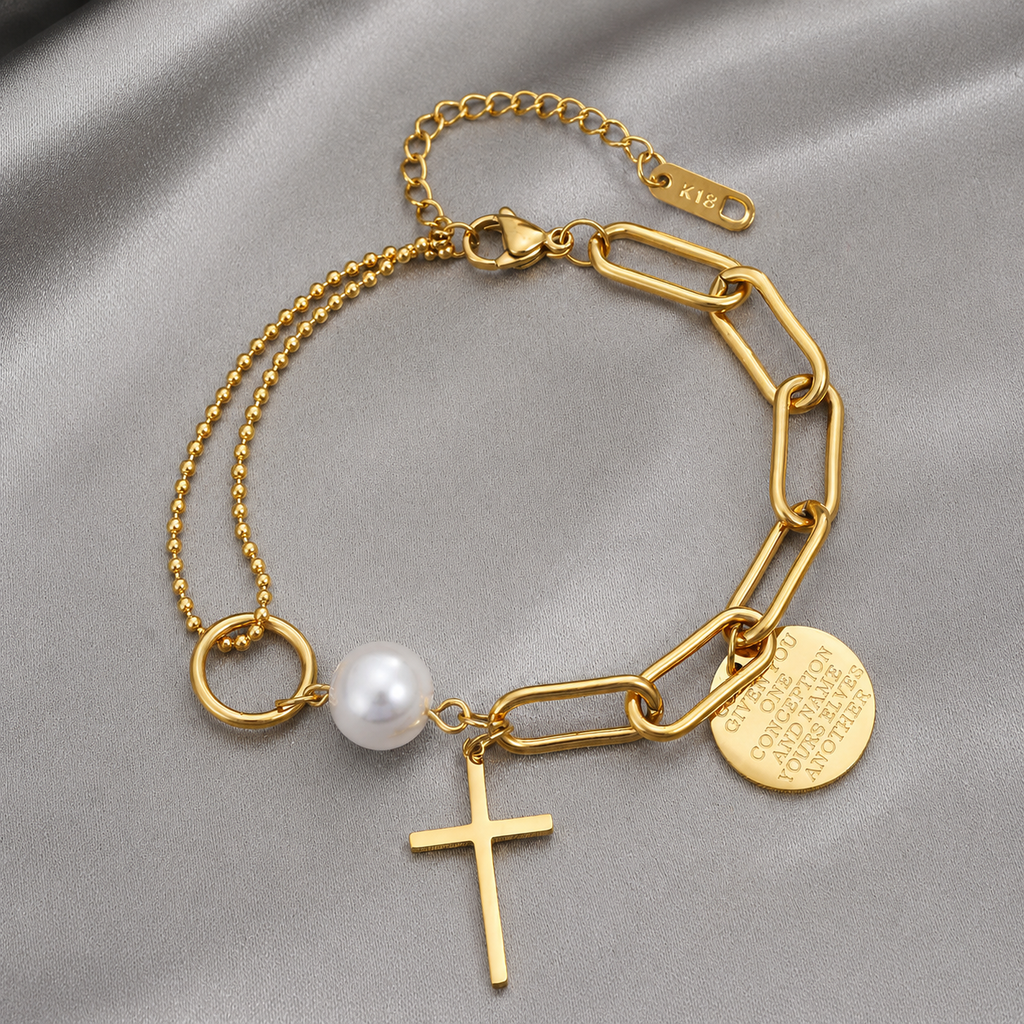 Cross Bracelet