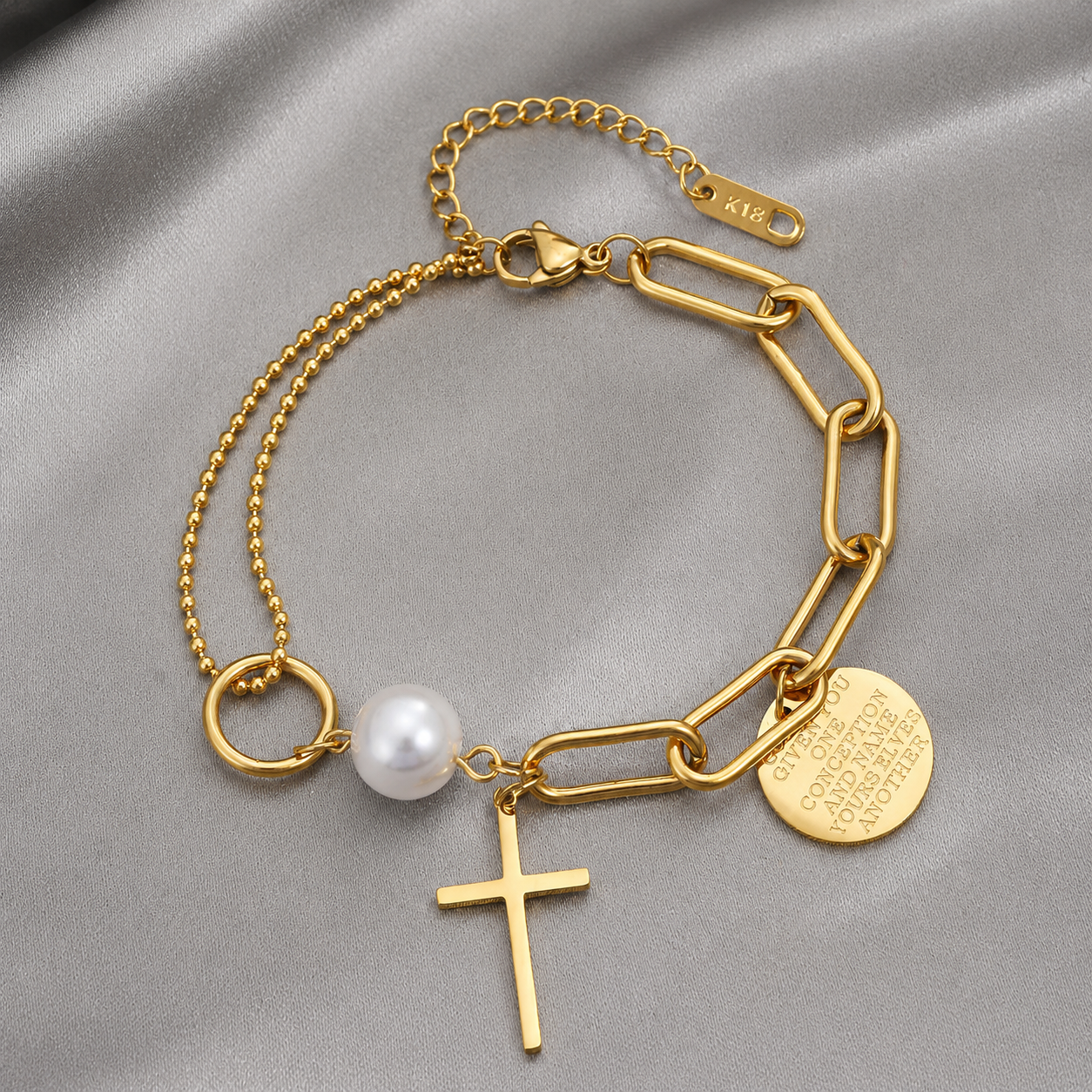 Cross Bracelet